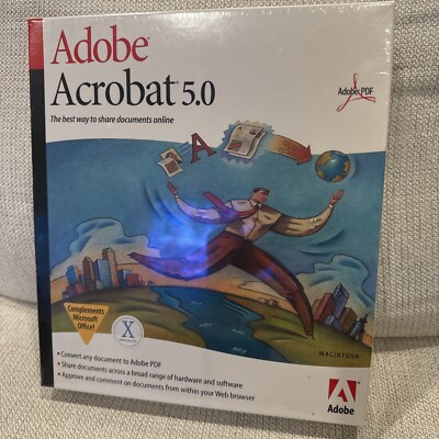 New-Sealed Adobe Acrobat 5.0