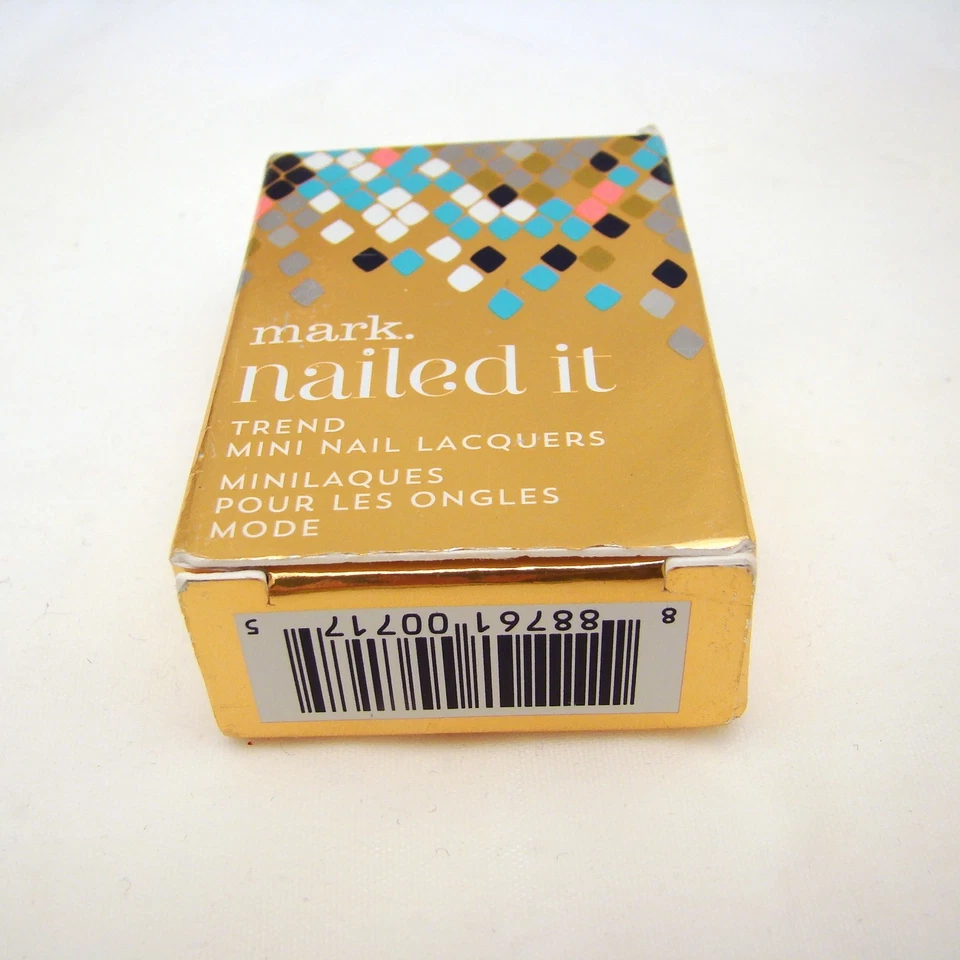 Avon Mark NAILED IT Trend Mini Nagellacke HOT COAL/FIRESTARTER 0,09 oz Je Neu - Bild 4 von 4