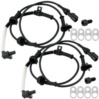 2PC Front ABS Sensor For Ford Explorer Sport Trac Explorer Mountaineer 4WD Q2