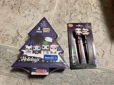 FUNKO POCKET POP NIGHTMARE BEFORE CHRISTMAS HOLIDAY TREE  Plus Pen set