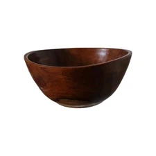 Handmade Rosewood Bowl~W Bouril 9.25" x 4.25" H