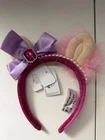 WALT DISNEY PARKS HEADBAND EARS ~ MUPPETS MISS PIGGY  "IT'S ALL ABOUT MOI"
