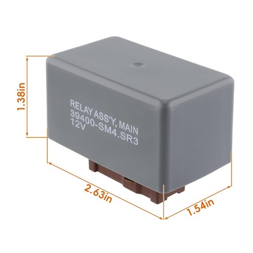 Fuel Pump Main Relay Part 39400-SR3-003 Fit For 1995-1997 Honda Accord 2.2L 2.7L - Picture 9 of 9