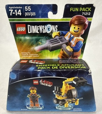 LEGO Dimensions:The LEGO Movie Emmet Fun Pack (71212) NIB - Has Box Wear