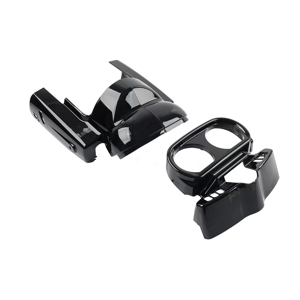Instrument Housing Set Vivid Black Fit For Harley Road Glide 2015-2023 - Image 4 of 4