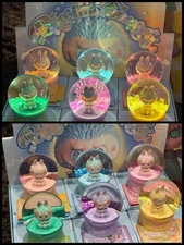 Pop Mart Big Into Energy Labubu Crystal Ball Blind Box Snow Globe