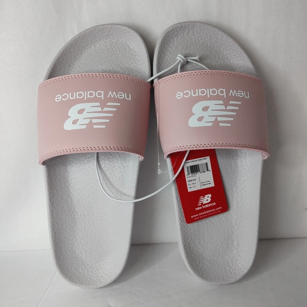 NEW BALANCE Sandalo Slide Team Crema Orb Rosa Donna Taglia 6D