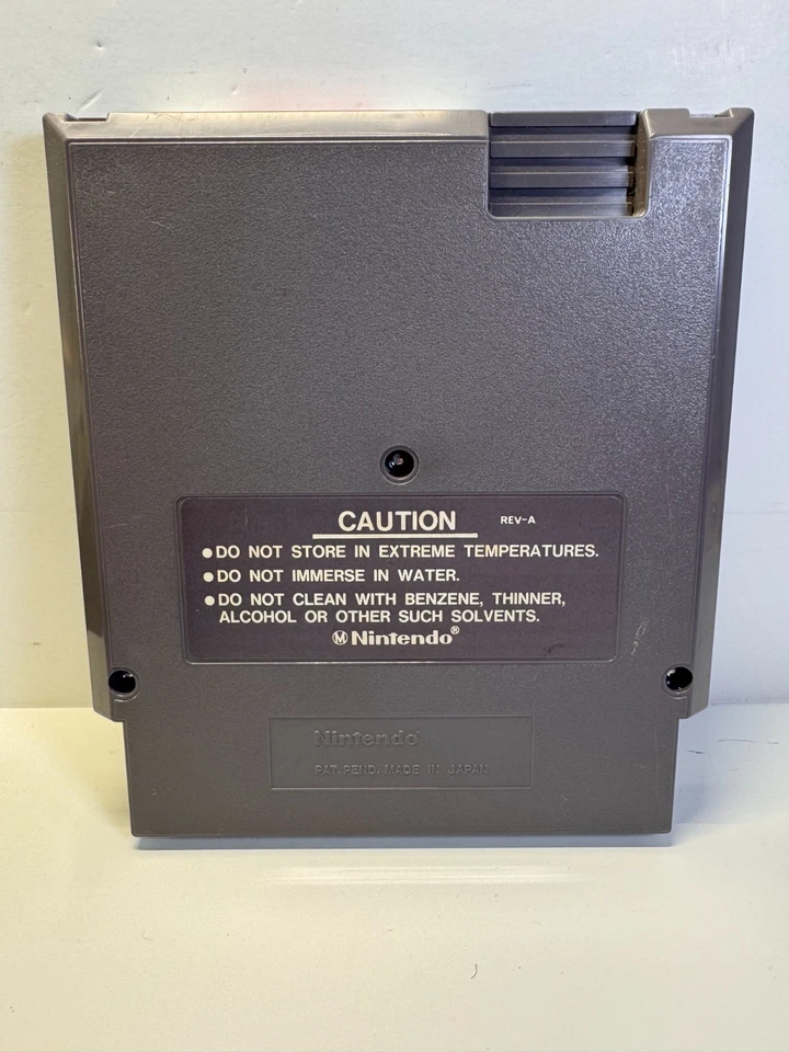 Racket Attack (Nintendo NES, 1988) Authentic. Tested. Sleeve. Nice Labels! - Image 3 of 4