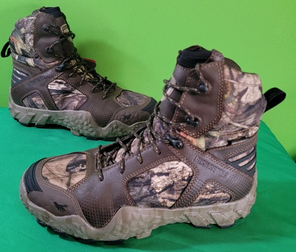 Irish Setter Insulated VAPRTREK 8" WP Hunting Boots, Mossy Oak Camo Women's 10W - Image 3 of 4