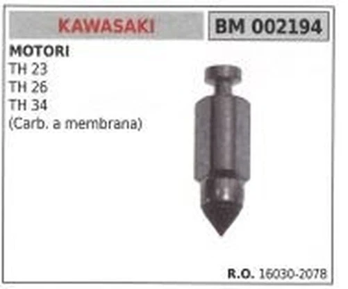 Aiguille Carburateur A Membrane Kawasaki TH23 TH26 TH34 Taille-Haie 16030-2078 - Photo 1/1