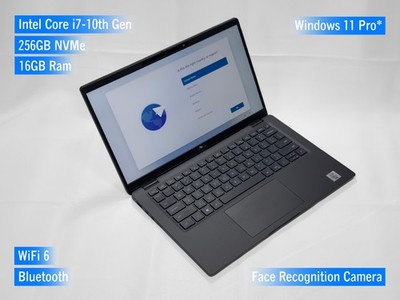 Dell Latitude 7410 14 inch, 256GB, Intel Core i7 10th Gen, 1.8GHz, 16GB, Win 11