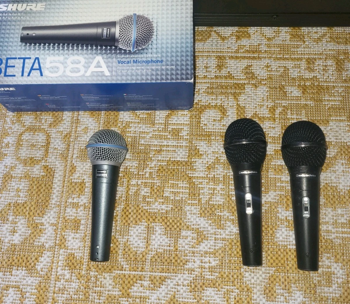 Shure Beta 58a Wireless Microphone for sale | eBay