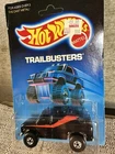 Vintage Hot Wheels 1988 Trailbusters Baja Breaker Black A-Team Van #4360 MOC New