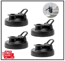 Pour Spout Lids for Ball Wide Mouth Mason Jars, Airtight Canning Jar Flip Cap To