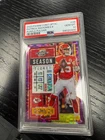 2020 Contenders Optic Purple Pulsar Prizm Patrick Mahomes #d 2/21 PSA 10