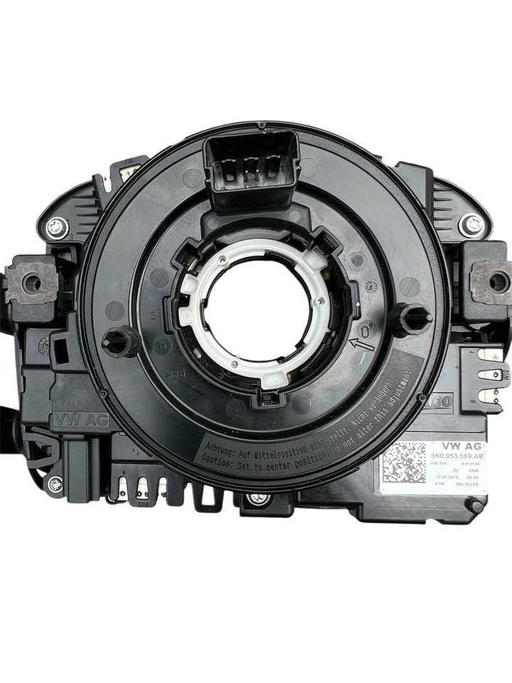 VW PASSAT CC B7 2010-14 STEARING SQUIB SLIP RING 5K0953569BA & INDICATOR STALK - Image 2 of 4