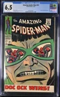 AMAZING SPIDER-MAN #55 - CGC 6.5 - DOCTOR OCTOPUS APPEARANCE - 1967