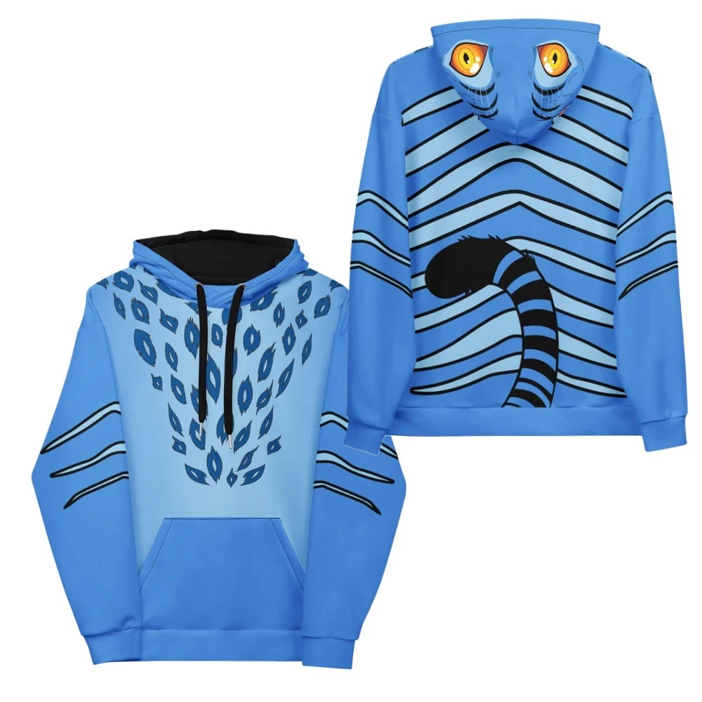 Demon Hunter Cosplay Derpy Tiger 3D Hoodie