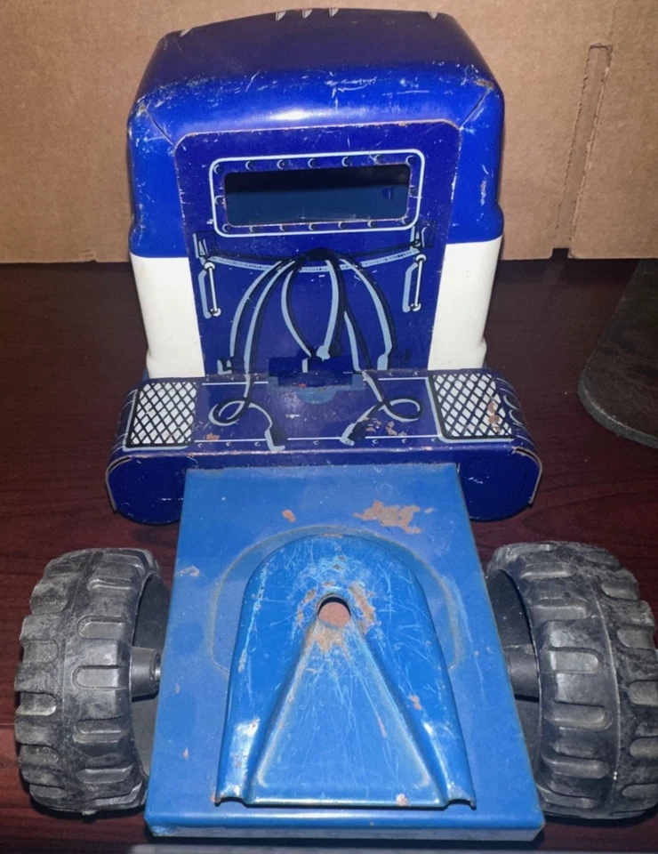 Прессованная сталь ACME 1511 1899 Markets Полутрактор Прицеп Игрушка Lumar ВИНТАЖ - Изображение 4 из 4