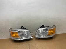 2008 To 2010 Dodge Caravan Leftright Set Side Halogen Headlights Oem Z8044 Dw