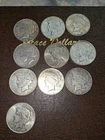 Lot Of 10 Peace Dollars