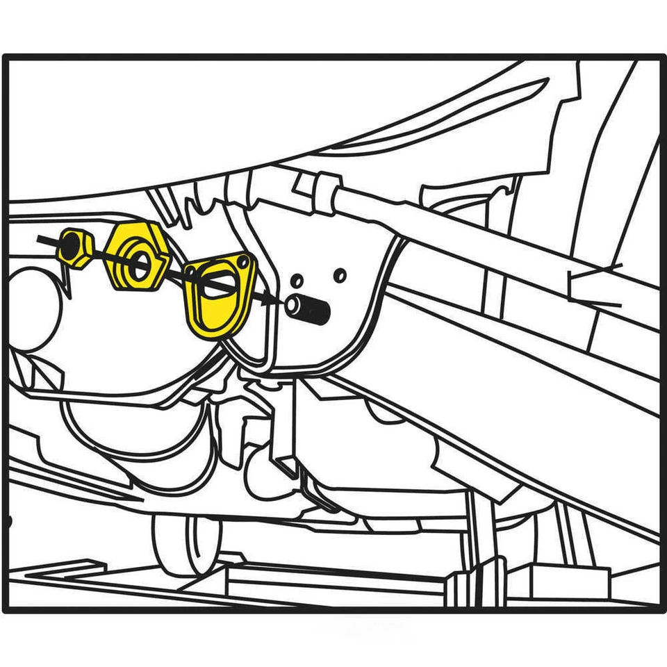 Kit de inclinación de alineación para Mercury Mountaineer MOOG 2002-2005 Foto 2 de 2