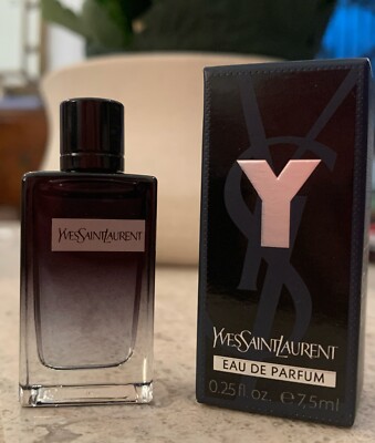 Yves Saint Laurent Y Men's Eau de Parfum YSL 7.5mL/0.25oz NEW IN BOX