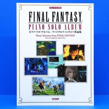 Final Fantasy Piano Solo Album SHEET MUSIC Song Book VII IX X XIV FF7 FFXIV