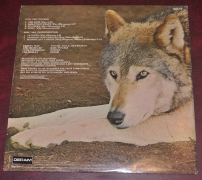 Darryl Way's Wolf - Canis Lupus, Deram 1973 original UK pressing