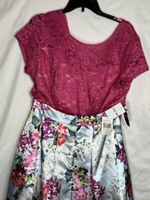 NEW FLORAL SKIRT WITH BEAUTIFUL NET TOP nights dress