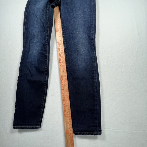 Gap 1969 Womens Authentic True Skinny Ankle Jeans Size 28R Blue Denim    P - Picture 8 of 12