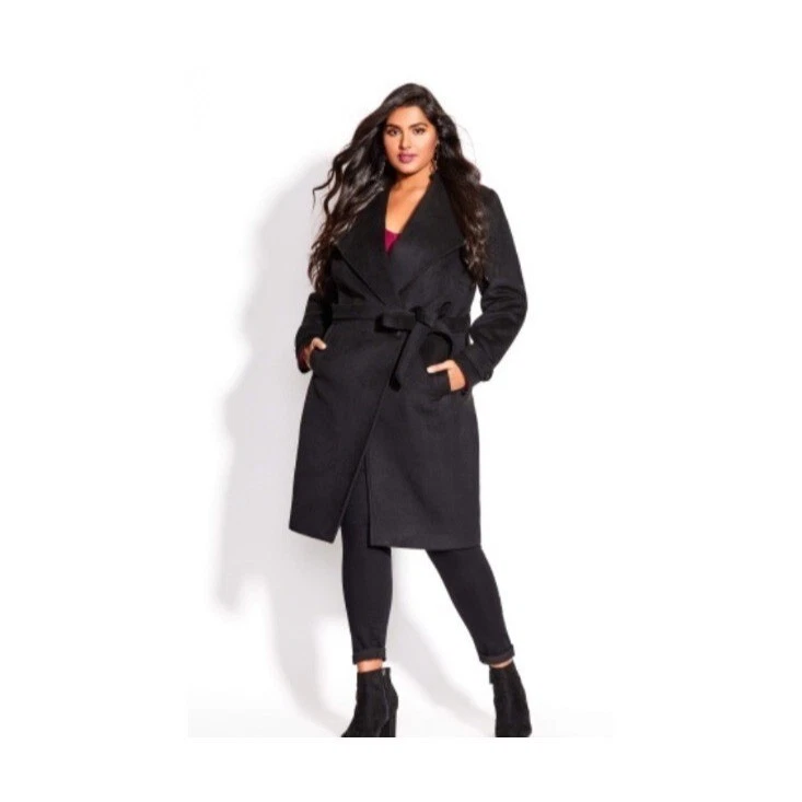 Sleek chic best sale coat
