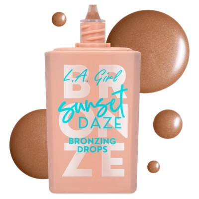 LA Girl Sunset Daze flüssige Bräunungstropfen mit Jojobaöl & Kakaobutter