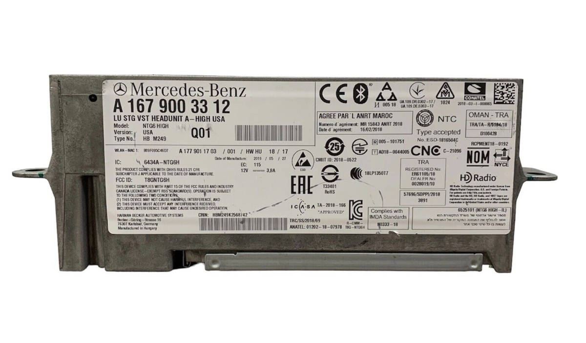 oto様注文ページ 2020-23 MERCEDES-BENZ GLE GLS RADIO RECEIVER HEAD UNIT HIGH