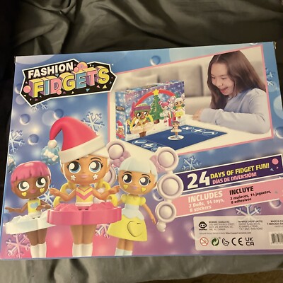 Fashion Fidgets Christmas Advent Calendar 24 Days Dolls Toy Accessories Stickers | eBay fashion-fidgets-christmas-advent-calendar-24-days-dolls-toy-accessories-stickers-ebay