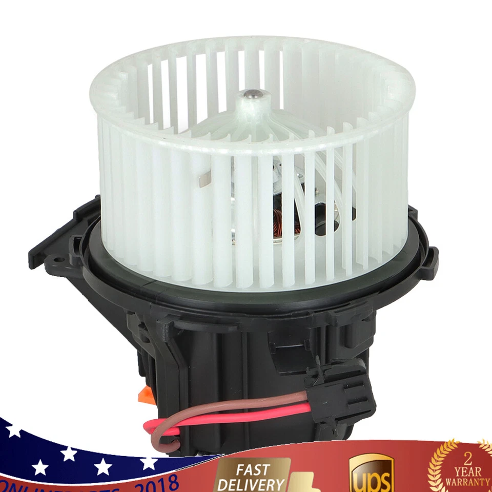 Motor soplador calentador climatizador delantero con jaula de ventilador 2007-2014 2015 para Audi A4 A5 Q5 Foto 4 de 4