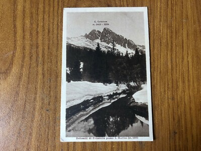 AK DOLOMITEN VON PRIMIERO BEI ST. MARTINO NICHT GEREIST 33