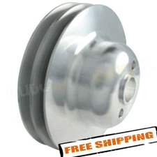 Borgeson 801150 Two Row Add-On Crank Pulley for Ford 292/312 Y-Block Motors