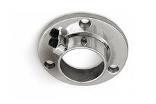 Wardrobe End Supports Brackets for Round Hanging Rails Steel Chrome Hanger 25mm