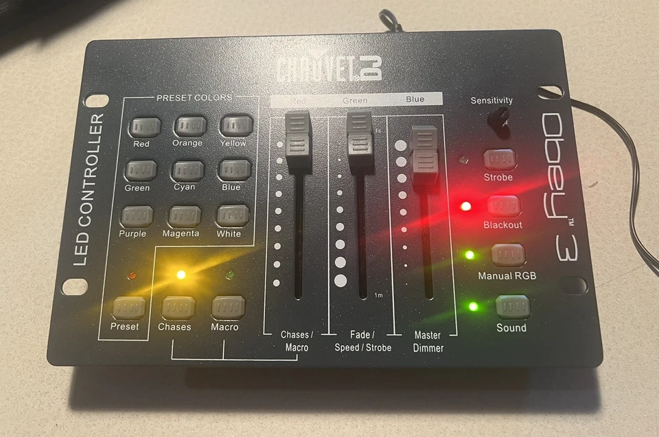 CHAUVET DJ Obey 3 Compact DMX Controller for LED DJ Light Fixtures - Image 2 of 4