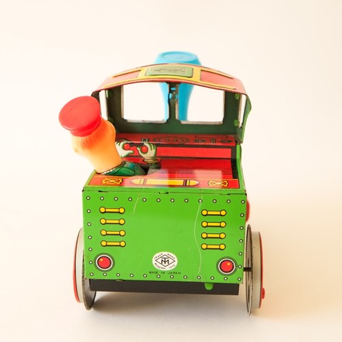 TINKLING LOCOMOTIVE Tinplate Steam Train Toy - Japan Spares Repair - Imagen 4 de 14