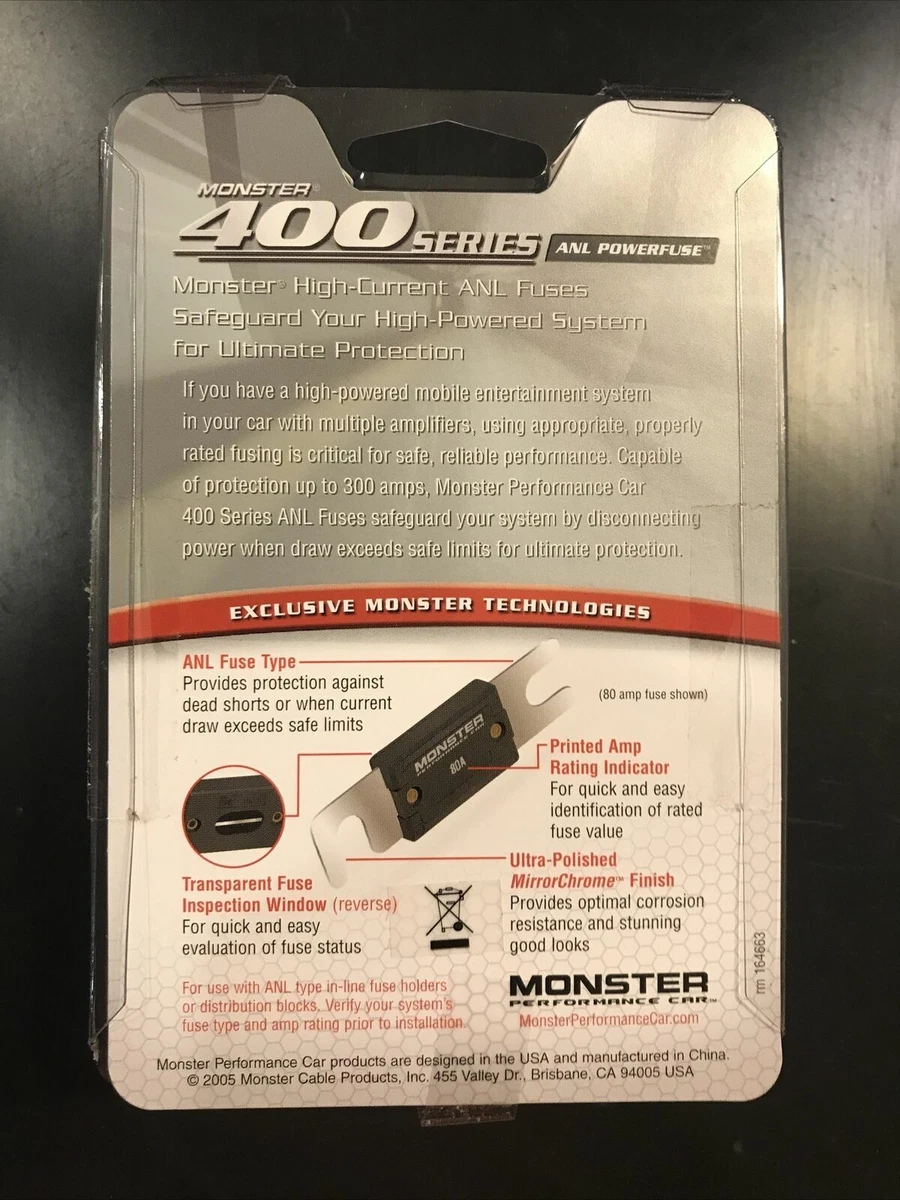 Monster Performance 400 Series Fuse 200AMP | eBay