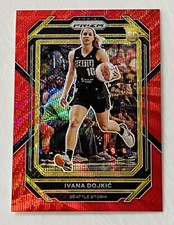 IVANA DOJKIC RC 2023 PANINI PRIZM WNBA #150 RUBY RED WAVE SP ROOKIE STORM 🔥🔥