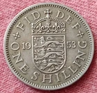 Photo of a 1953 Elizabeth II Shilling from an eBay listing that sold on Jun 23, 2026