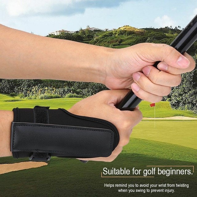 Golf Wrist Brace Band Hand Swing Guard Support Correct Cocking Aid Golf