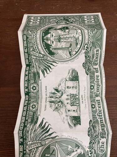 Vintage Titanic Texas Totality Prepayment Assurance Associated 1000 Bucks 1953 - Picture 7 of 9