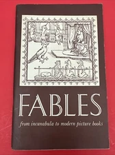 Fables from Incunabula to Modern Picture Book 1966 Library of Congress illus.