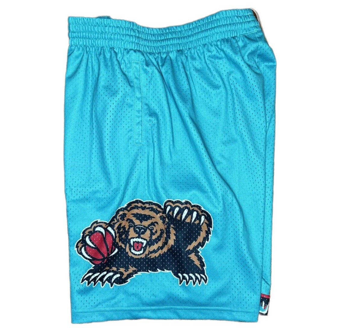Memphis Grizzlies Shorts Mitchell and Ness NBA Road Swingman 96-97
