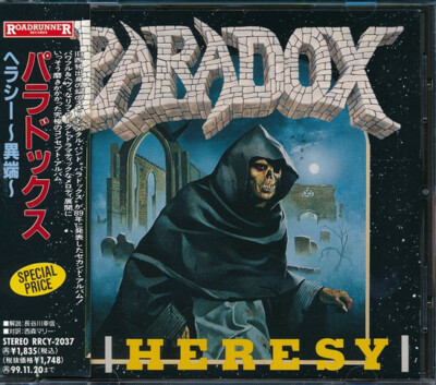PARADOX Heresy JAPAN CD RRCY-2037 1997 OBI s6901 | eBay