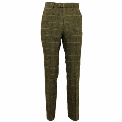 Mens Big Tall Cavani Tweed Check Formal 